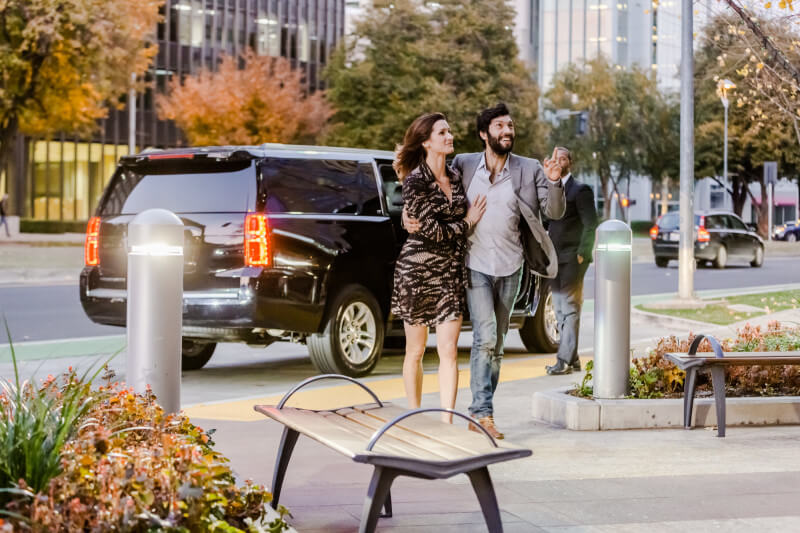 couple walking together