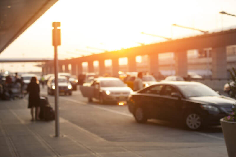 cars at airport