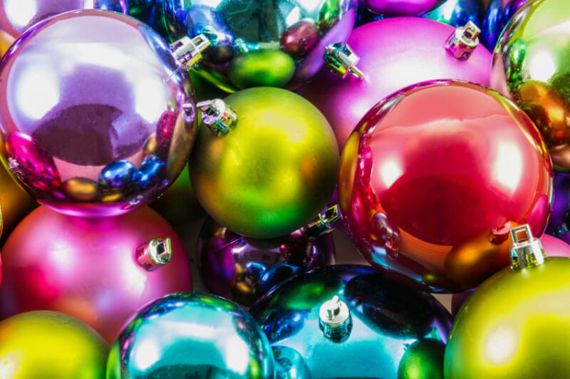 colorful ornaments